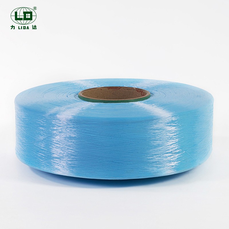 Zeziphi iimpawu zeSemi Dull Polyester Dope Dyed Filament Yarn