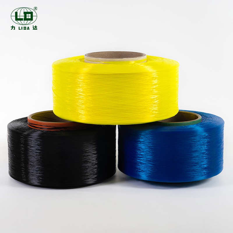 High Tenacity Low Ukushwabana Anti UV Polyester iFilament Umsonto