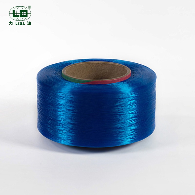 UkuNxina okuPhezulu okuPhantsi kokuShrinkage Iyonke iBrgiht Polyester Filament Yarn